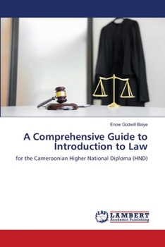 Paperback A Comprehensive Guide to Introduction to Law Book