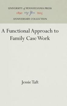 Hardcover A Functional Approach to Family Case Work Book