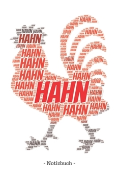 Hahn: Notizbuch, Notizblock | Kariert, Karierte, Kariertes, Karo-Raster | DIN A5, 120 Seiten | Notizen, Ideen, Gedanken, Erinnerungen, Termine, Planer, Tagebuch, Organisation (German Edition)