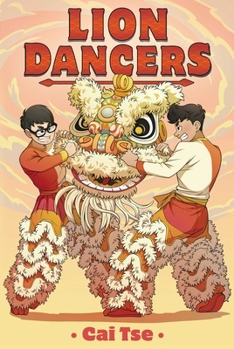 Hardcover Lion Dancers Book