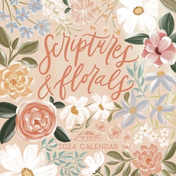 Calendar Scriptures and Florals 2024 Wall Calendar Book