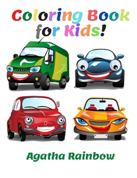 Paperback Coloring Book for Kids: Cars Age 4-8 Book