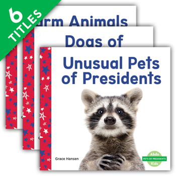 Library Binding Pets of Presidents (Set) Book
