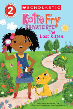 Paperback Katie Fry, Private Eye #1: The Lost Kitten (Scholastic Reader, Level 2) Book