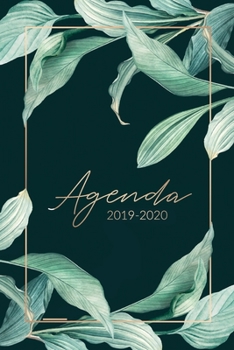 Agenda 2019 2020: Agenda Semainier et Calendrier Octobre 2019 � D�cembre 2020 - Agenda Journalier - Agenda de Poche 2019 - 2020