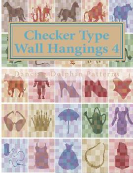 Paperback Checker Type Wall Hangings 4: in Plastic Canvas Book