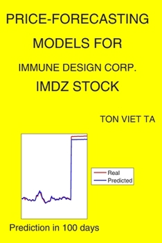 Paperback Price-Forecasting Models for Immune Design Corp. IMDZ Stock Book