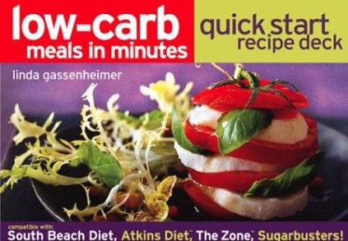 Cards Low-Carb Meals in Minutes Quick Start Recipe Deck Book
