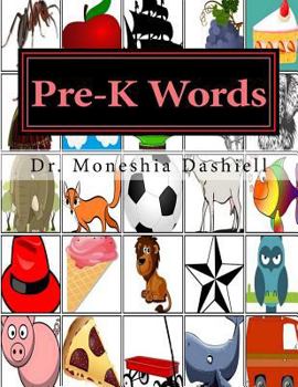 Paperback Pre-K Words: Pre-K Words Book