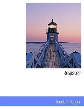 Paperback Register [Large Print] Book
