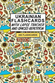 Ukrainian Flashcards: Create your own Ukrainian Language Flashcards. Learn Ukrainian and Improve vocabulary with Active Recall - includes Spaced Repetition and Lapse tracker (200 cards)