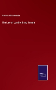 Hardcover The Law of Landlord and Tenant Book