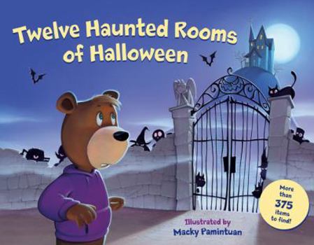 Hardcover Twelve Haunted Rooms of Halloween Book