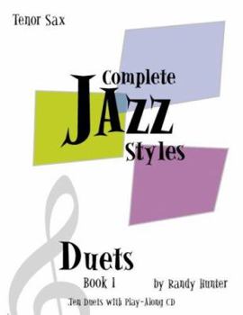 Spiral-bound Complete Jazz Styles Duets Book1: Tenor Sax Book