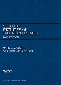 Paperback Selected Statutes on Trusts and Estates Book