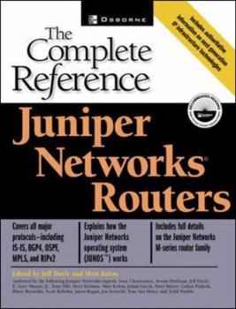 Hardcover Juniper Networks Routers: The Complete Reference Book