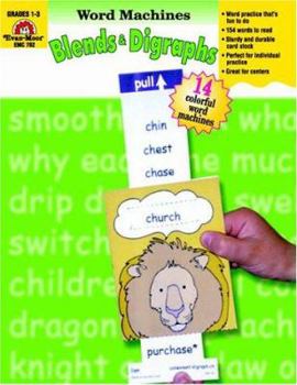 Paperback Blends & Diagraphs Word Machines: Grade 1-3 Book