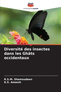 Paperback Diversité des insectes dans les Ghâts occidentaux [French] Book