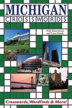 Paperback Michigan Crosswords Book