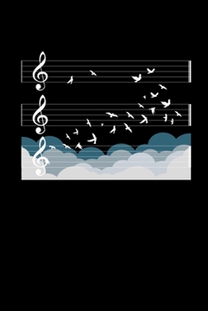 Notizbuch: Musik Orchester Vögel Dirigent Chor Frei Geschenk 120 Seiten, 6x9 (ca. A5), Liniert (German Edition)