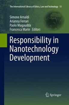 Paperback Responsibility in Nanotechnology Development Book