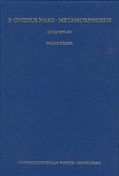 Hardcover P. Ovidius Naso -- Metamorphosen: Buch XIV-XV, 2. Aufl. [German] Book