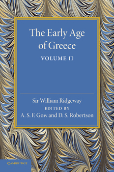 Paperback The Early Age of Greece: Volume 2 Book