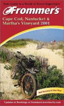 Paperback Frommer's Cape Cod, Nantucket and Martha's Vineyard 2001 Book