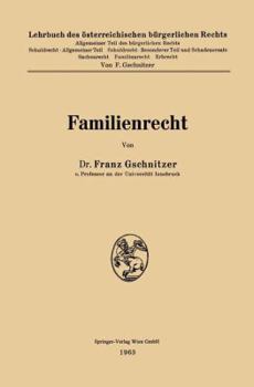 Paperback Familienrecht [German] Book