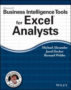 Paperback Microsoft Business Intelligence Tools for Excel Analysts Book