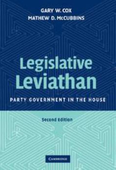 Electronics Legislative Leviathan: Party Government in the House Book