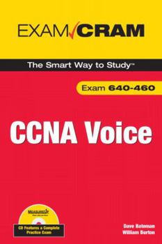 Paperback CCNA Voice Exam Cram [With CDROM] Book