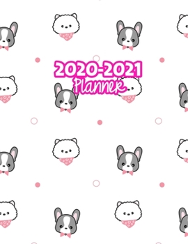 2020-2021 Planner: Two Year Calendar Organizer and Goal Journal | January 2020 - December 2021 Daily, Weekly and Monthly Planner Book with Back Sticker Expression Wall for 2 Years | Design Code 909896