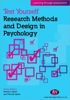 Paperback Test Yourself: Research Methods and Design in Psychology: Learning Through Assessment Book