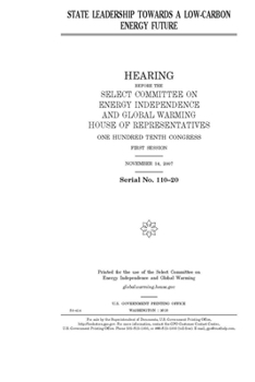 State leadership towards a low-carbon energy future