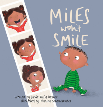 Hardcover Miles Won't Smile Book