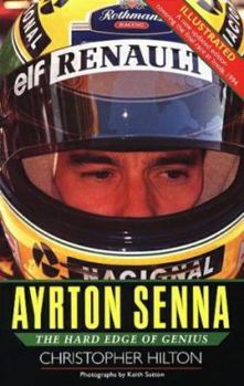 Hardcover Ayrton Senna: The Hard Edge of Genius Book