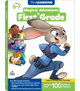 Paperback Disney/Pixar Magical Adventures in First Grade Book