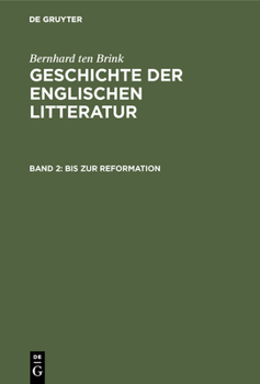 Hardcover Bis Zur Reformation [German] Book