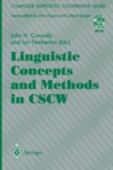 Paperback Linguistic Concepts and Methods in Cscw Book