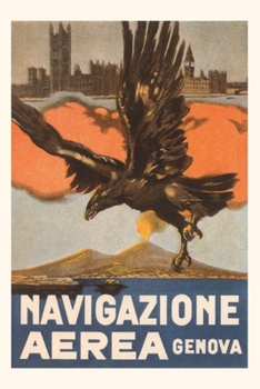 Paperback Vintage Journal Genoa Aerial Navigation, Eagle Book