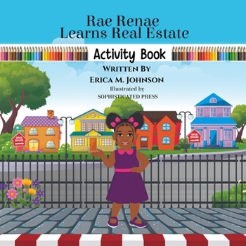 Paperback Rae Renae Learns Real Estate Activity Book