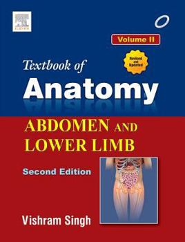 Paperback Textbook of Anatomy Abdomen and Lower Limb: Volume II Book