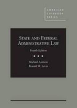 Hardcover State and Federal Administrative Law Book