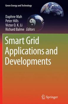 Paperback Smart Grid Applications and Developments Book