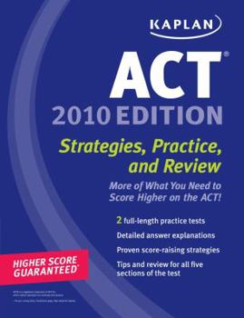Paperback Kaplan ACT: Strategies, Practice, and Review Book