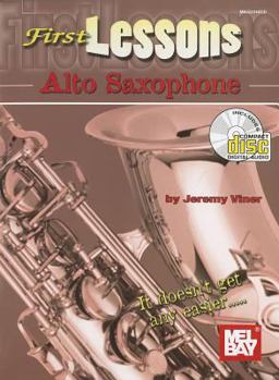 Paperback First Lessons Alto Saxophone Book/CD Set Book