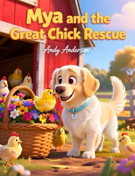 Mya and the Great Chick Rescue (Mya the White English Cream Golden Retriever)