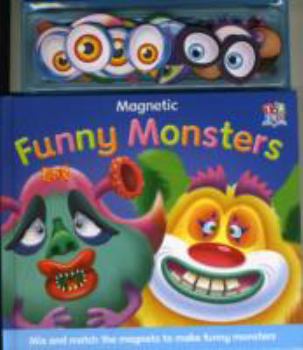 Hardcover Magnetic Funny Monsters Book