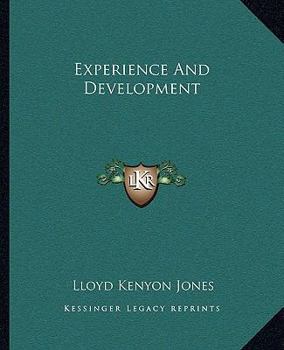 Paperback Experience And Development Book